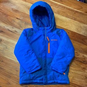 Blue Columbia Toddler Jacket